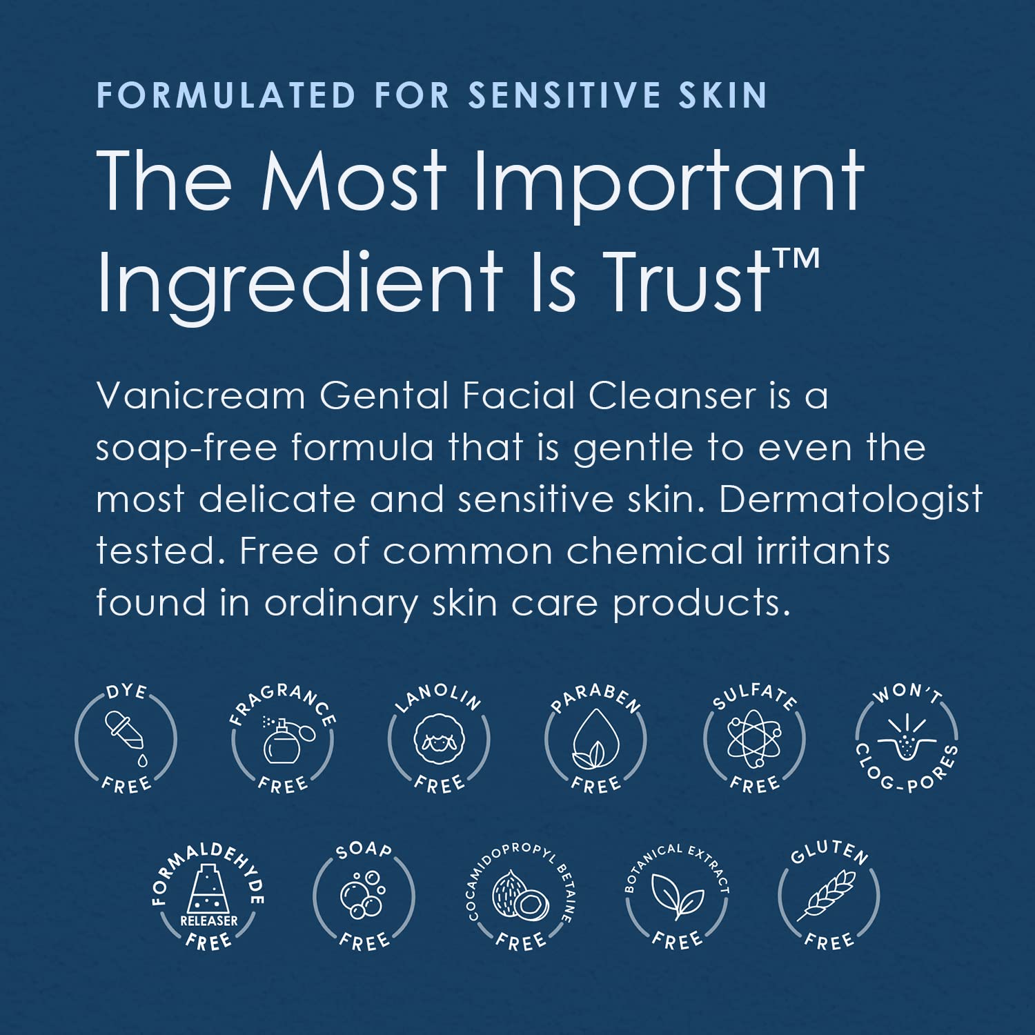 Vanicream Gentle Facial Cleanser with Pump Dispenser - 8 fl oz - Formulated Without Common Irritants for Those with Sensitive Skin - Image 3